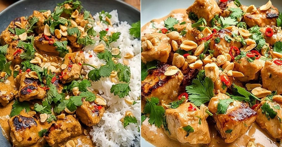 Unwiderstehliches Thai-Erdnuss-Hühnchen in 30 Min. recipe photo