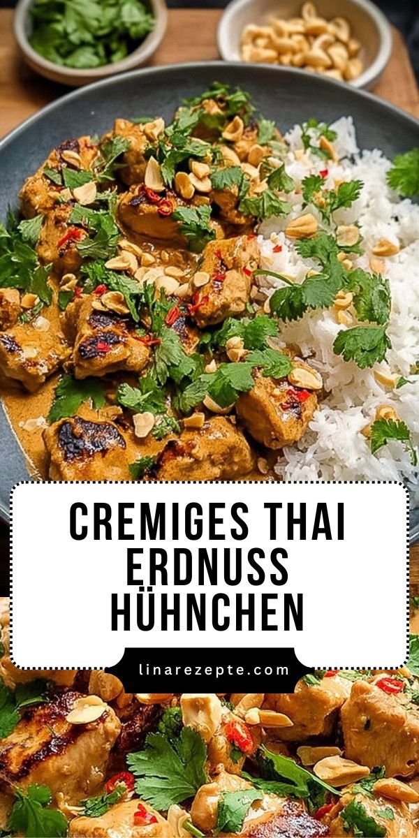 Unwiderstehliches Thai-Erdnuss-Hühnchen in 30 Min. save this recipe
