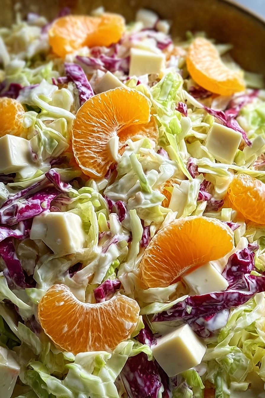 Fruchtiger Chinakohlsalat mit Joghurt – knackig, cremig und frisch final result