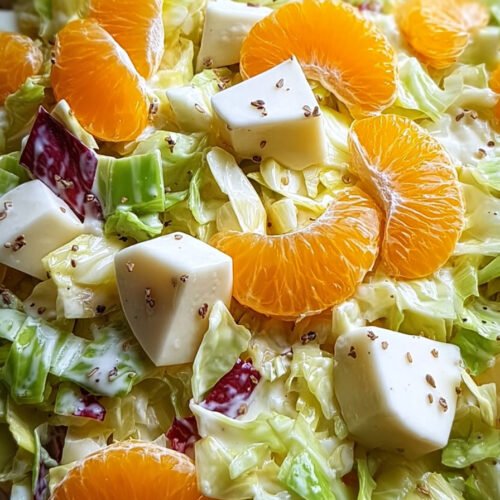 Fruchtiger Chinakohlsalat mit Joghurt – knackig, cremig und frisch extra recipe photo