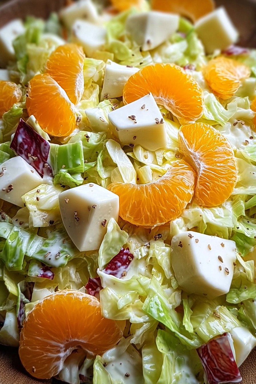 Fruchtiger Chinakohlsalat mit Joghurt – knackig, cremig und frisch extra recipe photo