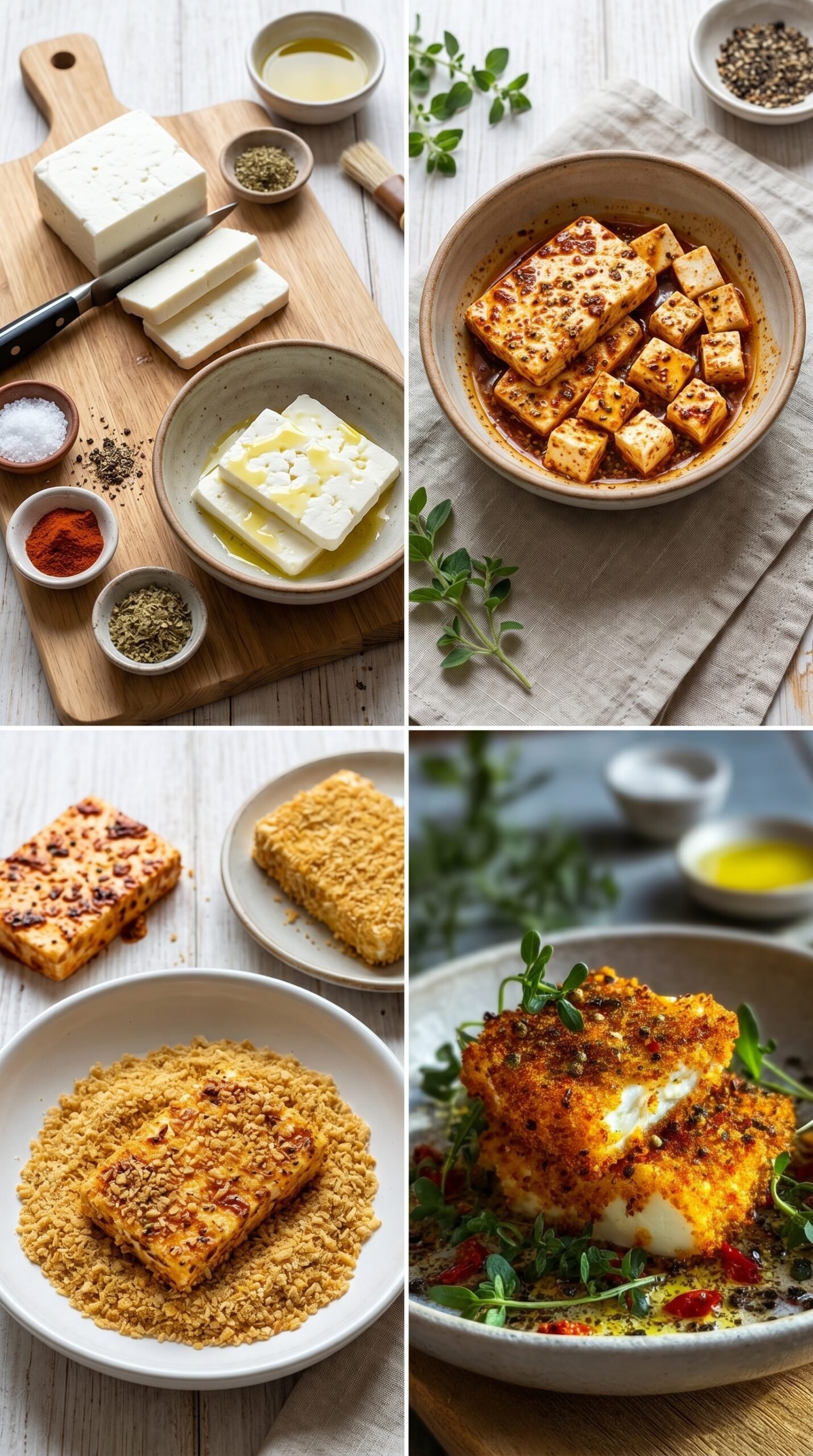 Knuspriger Feta aus dem Airfryer – Feta Im Airfryer recipe instructions