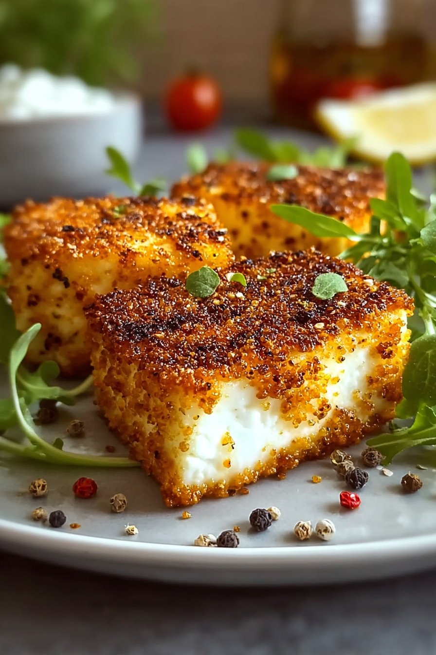 Knuspriger Feta aus dem Airfryer – Feta Im Airfryer extra recipe photo