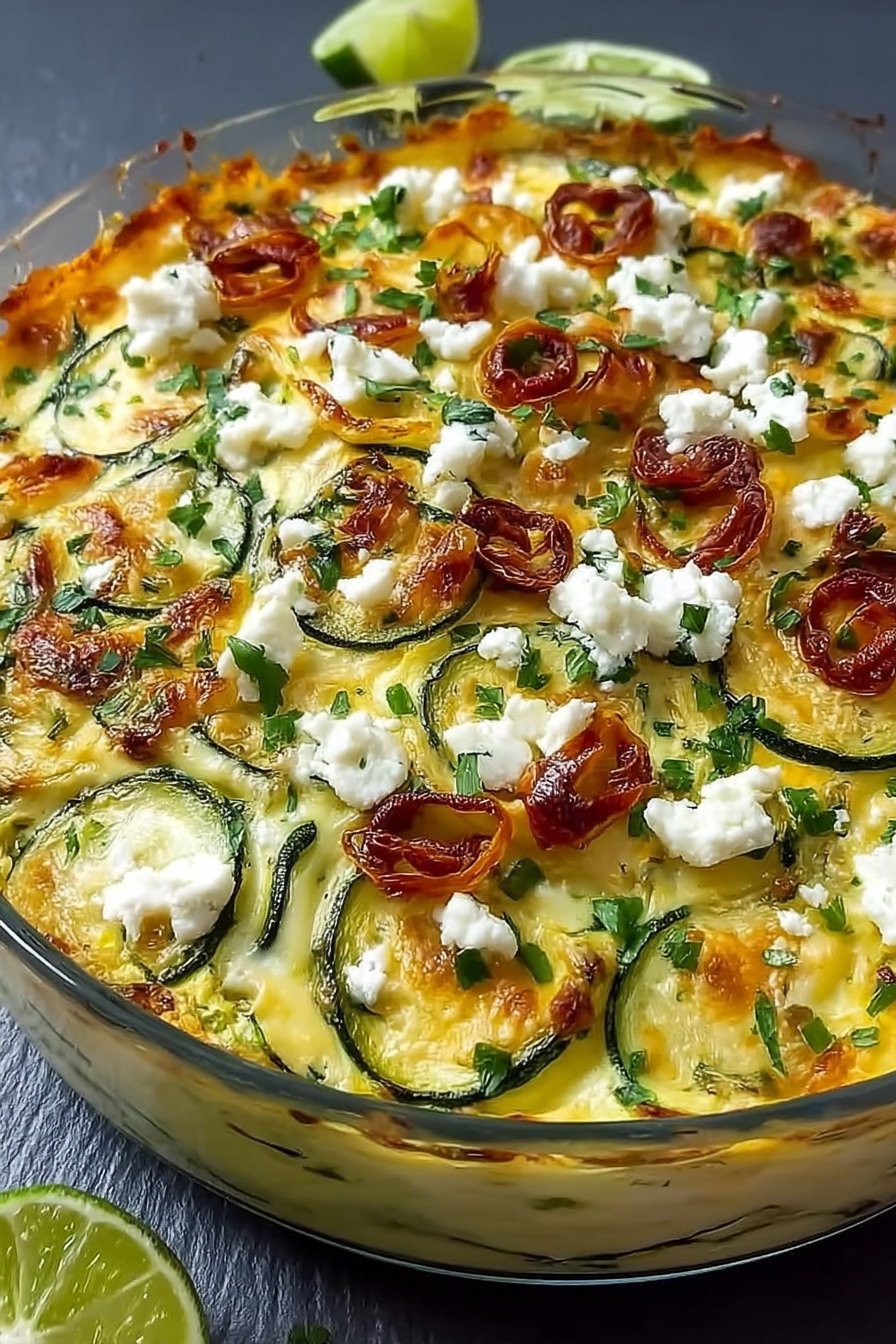 Low carb zucchini auflauf mit feta: Cremiger Low Carb Zucchini Auflauf recipe tips