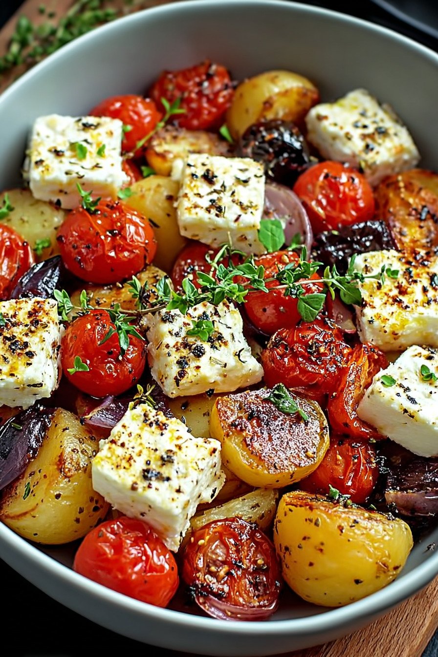 Köstliches Feta Kartoffeln Ofengemüse: Einfach und Gesund! recipe tips