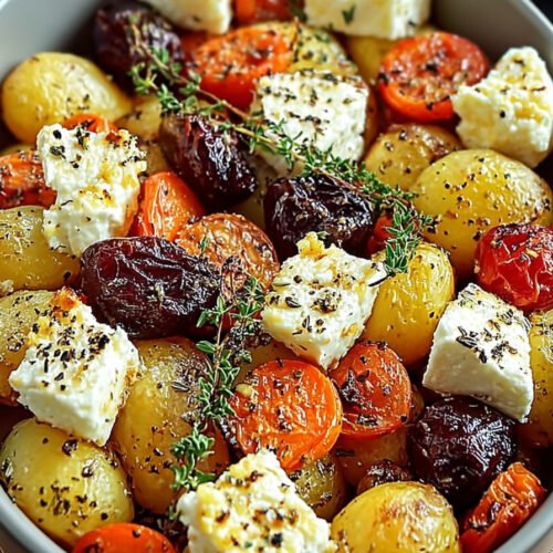 Köstliches Feta Kartoffeln Ofengemüse: Einfach und Gesund! extra recipe photo