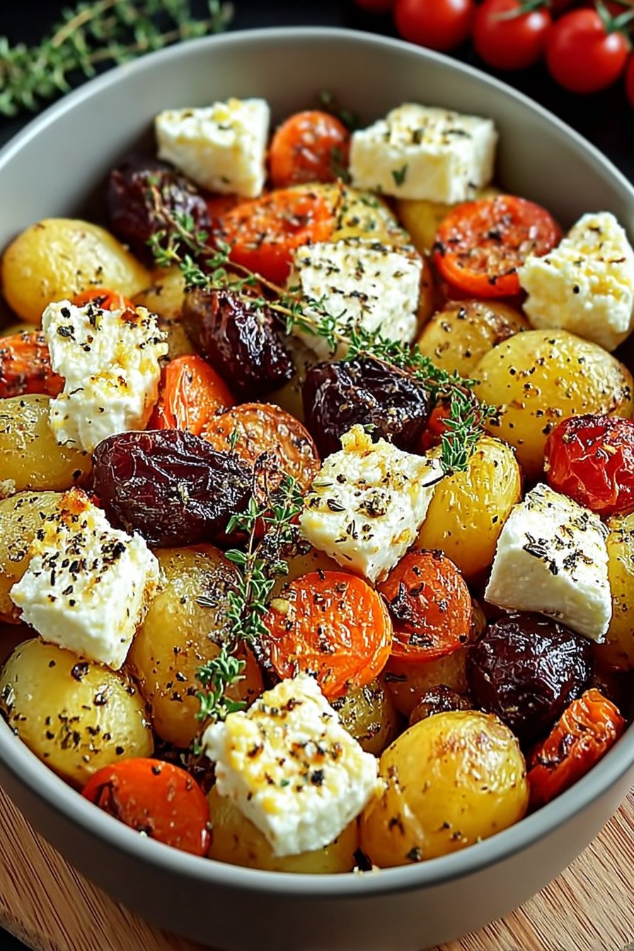 Köstliches Feta Kartoffeln Ofengemüse: Einfach und Gesund! extra recipe photo