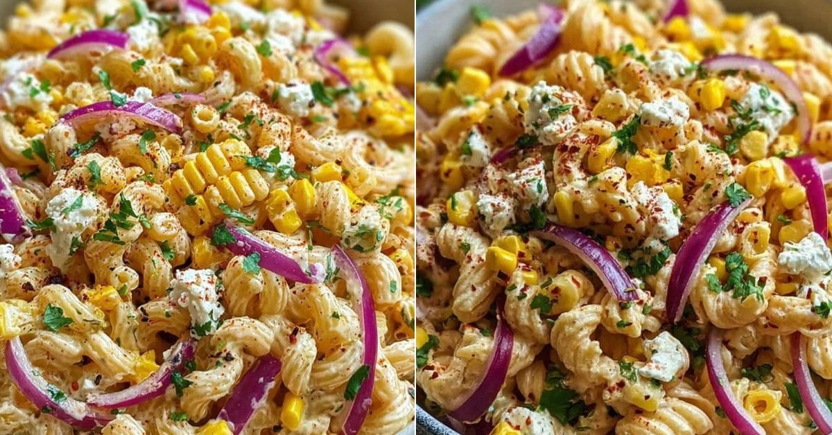 Dieser mexikanische Nudelsalat mit Mais ist das Highlight jeder Grillparty recipe photo