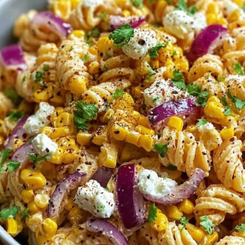 Dieser mexikanische Nudelsalat mit Mais ist das Highlight jeder Grillparty extra recipe photo